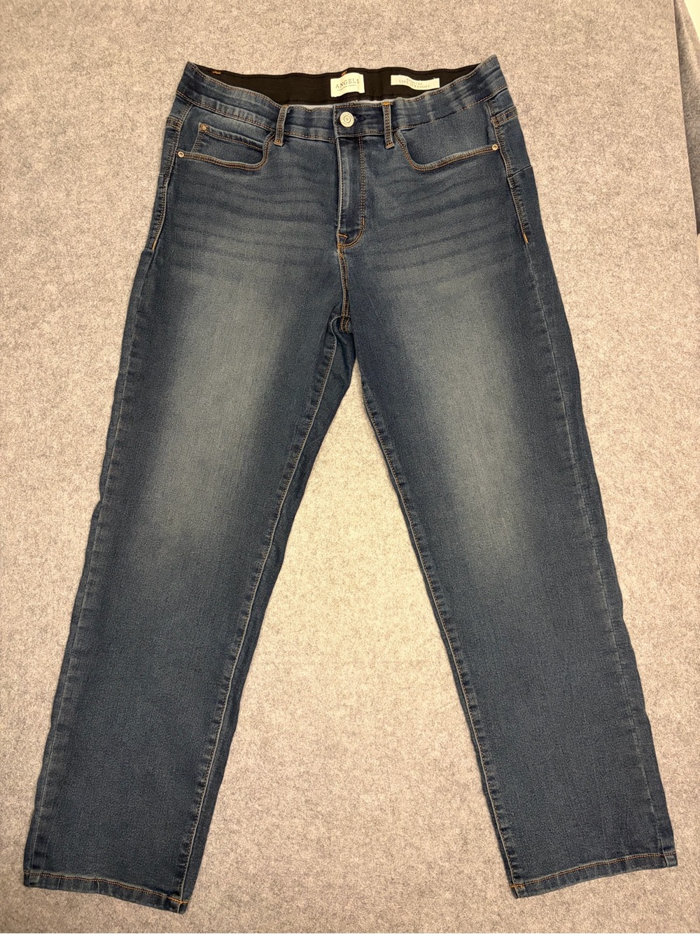 Angels Forever Young Women’s Medium Blue Everluxe Lift Straight Jeans
